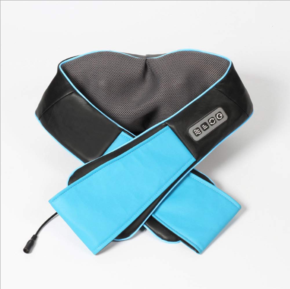 Masajeador De Espalda, Masajeador Cuello Y Hombros para Alivia Y Relaja Cuello,Espalda,Hombros 3D RotacióN FuncióN De Calor con Terapia De Calor Casa Oficina Coche
