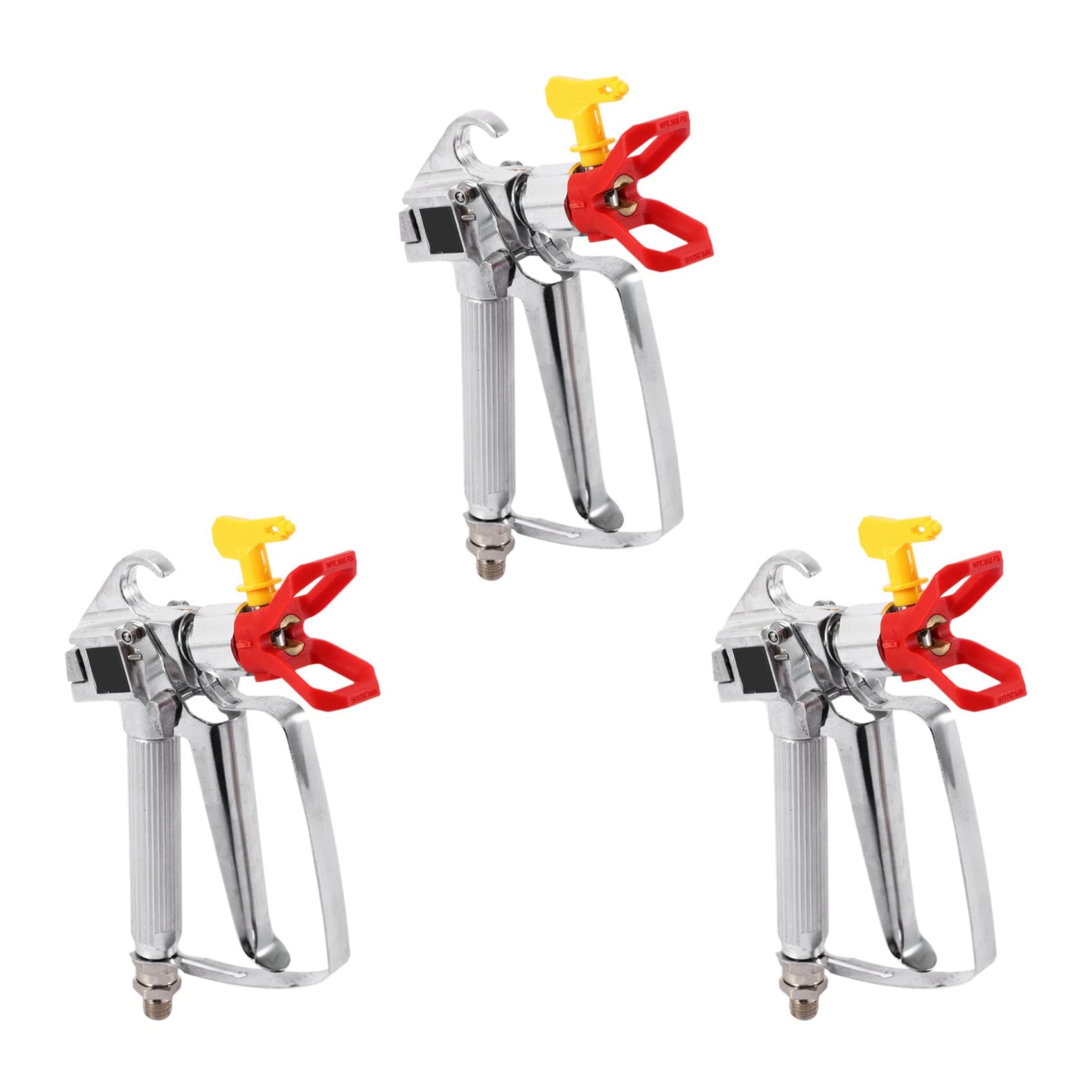 Jnchdghwa 3X 3600 PSI High Pressure Airless Paint Aluminum with 517 Nozzle Seat Grille for Sprayer
