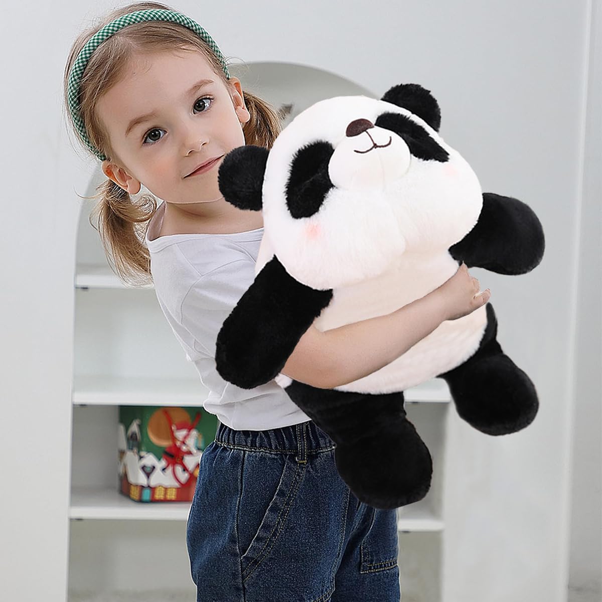 Trixie Pluche Panda - Hondenspeelgoed - 26 cm - Knuffel - Pets Place