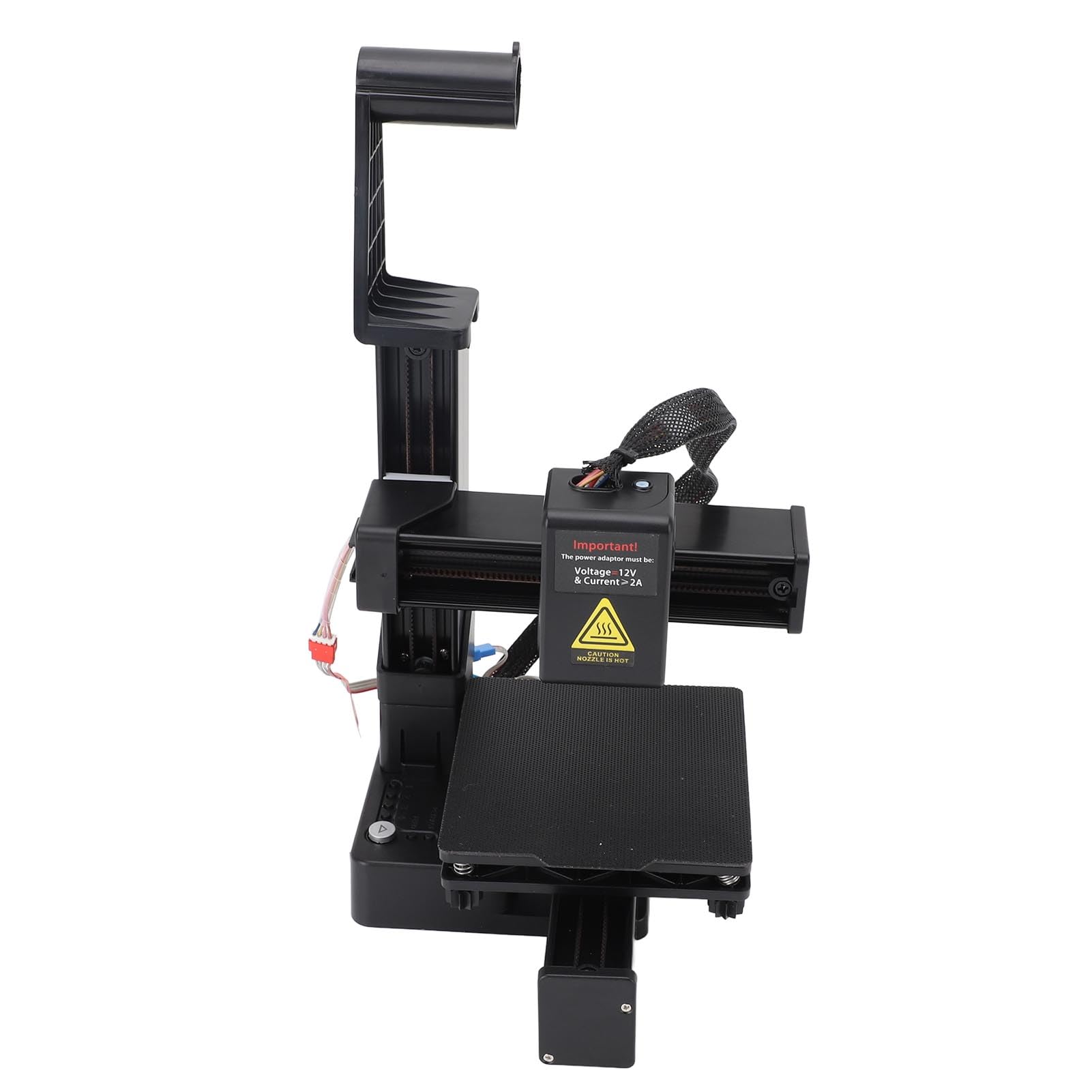 Impresora 3D para Principiantes, Impresoras 3D FDM de 40 Mm/s, Tamaño de Impresión de 4x4x4 Pulgadas, Máquina de Impresión 3D para la Escuela de Oficina en Casa (Enchufe de la UE)
