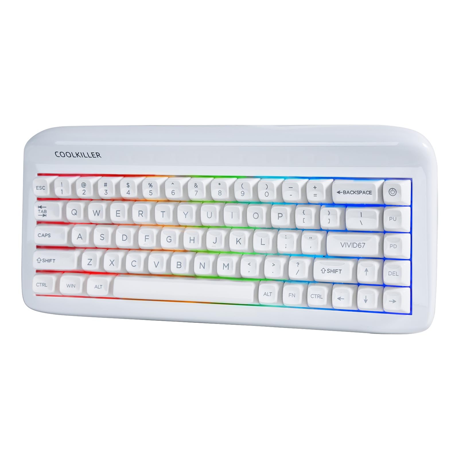 Amazon.com: CoolKiller VIVID67 Aluminum Mechanical Keyboard with