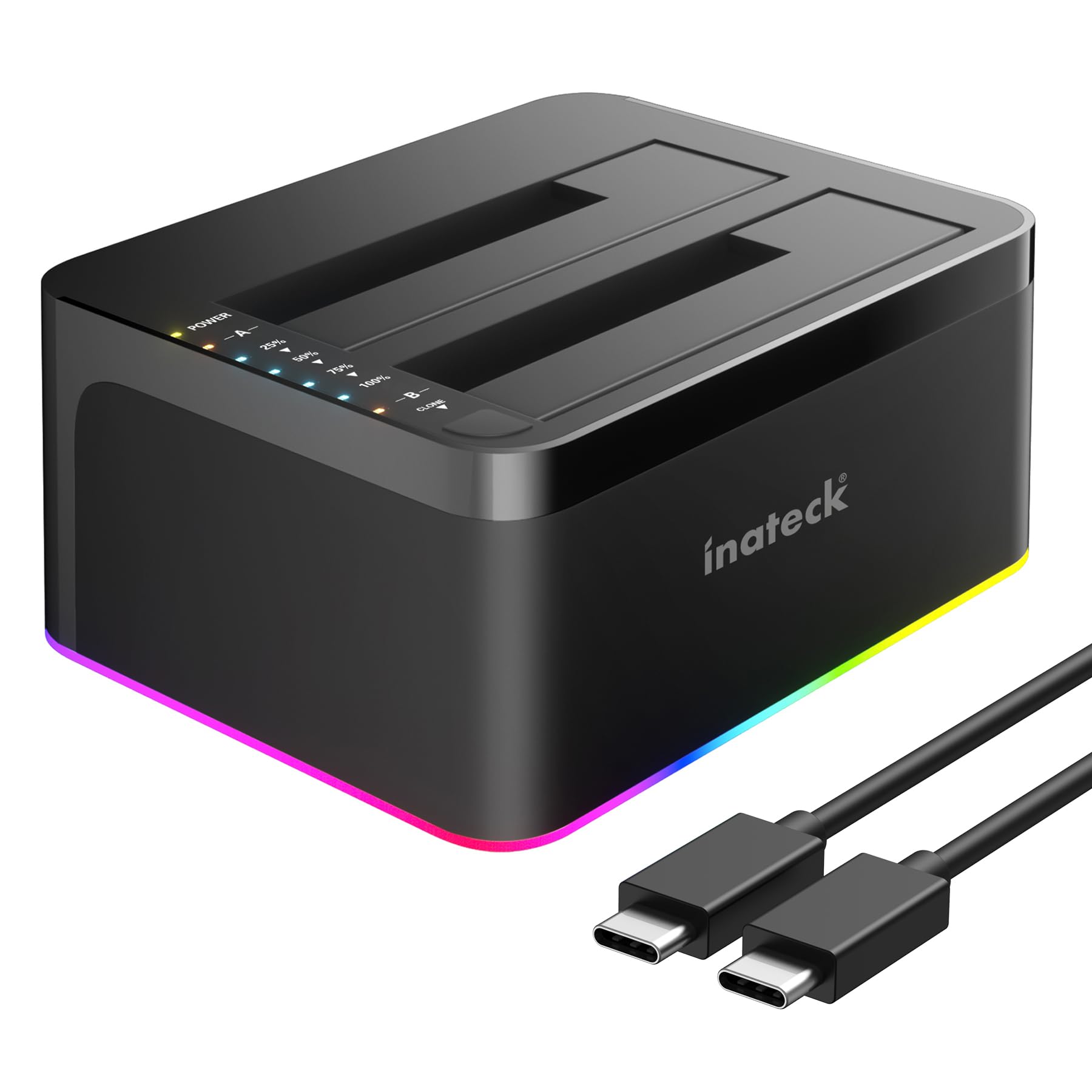 il mio output è:

inateck rgb usb 3.0 hard drive docking station per 2.5/3.5
