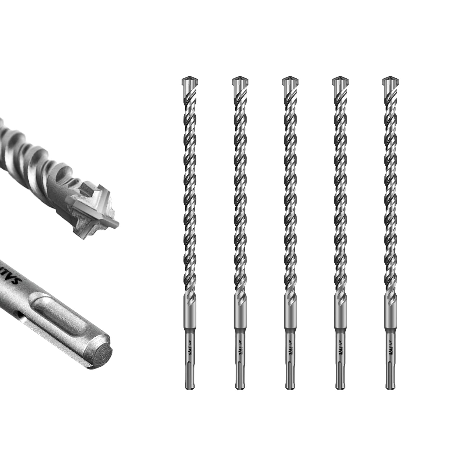 Dewalt Drill Bit Set 8-Inch Concrete Drill Bit Set 7-Piece