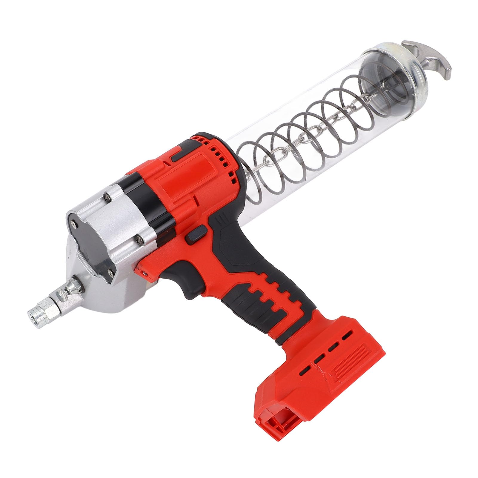 Pistola Engrasadora Eléctrica, Portátil, 12000 PSI, Caudal Ajustable, Funcionamiento Automático, Pistola Engrasadora Eléctrica Inalámbrica con Gatillo Variable y Luz LED para