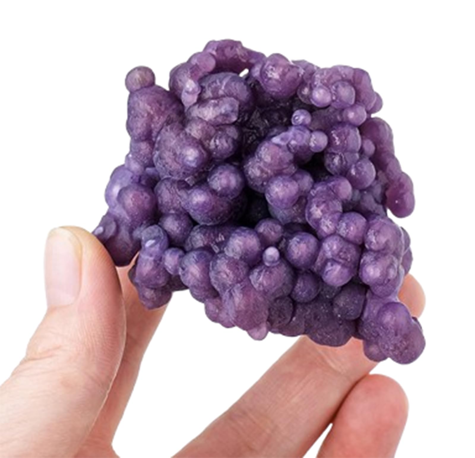 Irregular Grape Agate Geodes Mineral Specimen Natural Crystal Stones