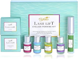 Eyelash Lift Kit - Eyelash Perming Kit - Lash Lift Kit - Eyelash Perm Kit - Semi-Permanent Curling Perming Wave Suitable at Home - Last up to 6 Weeks