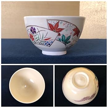 Amazon.co.jp: 茶道具 溜塗 茶箱 お茶道具10点付 仕覆 古帛紗