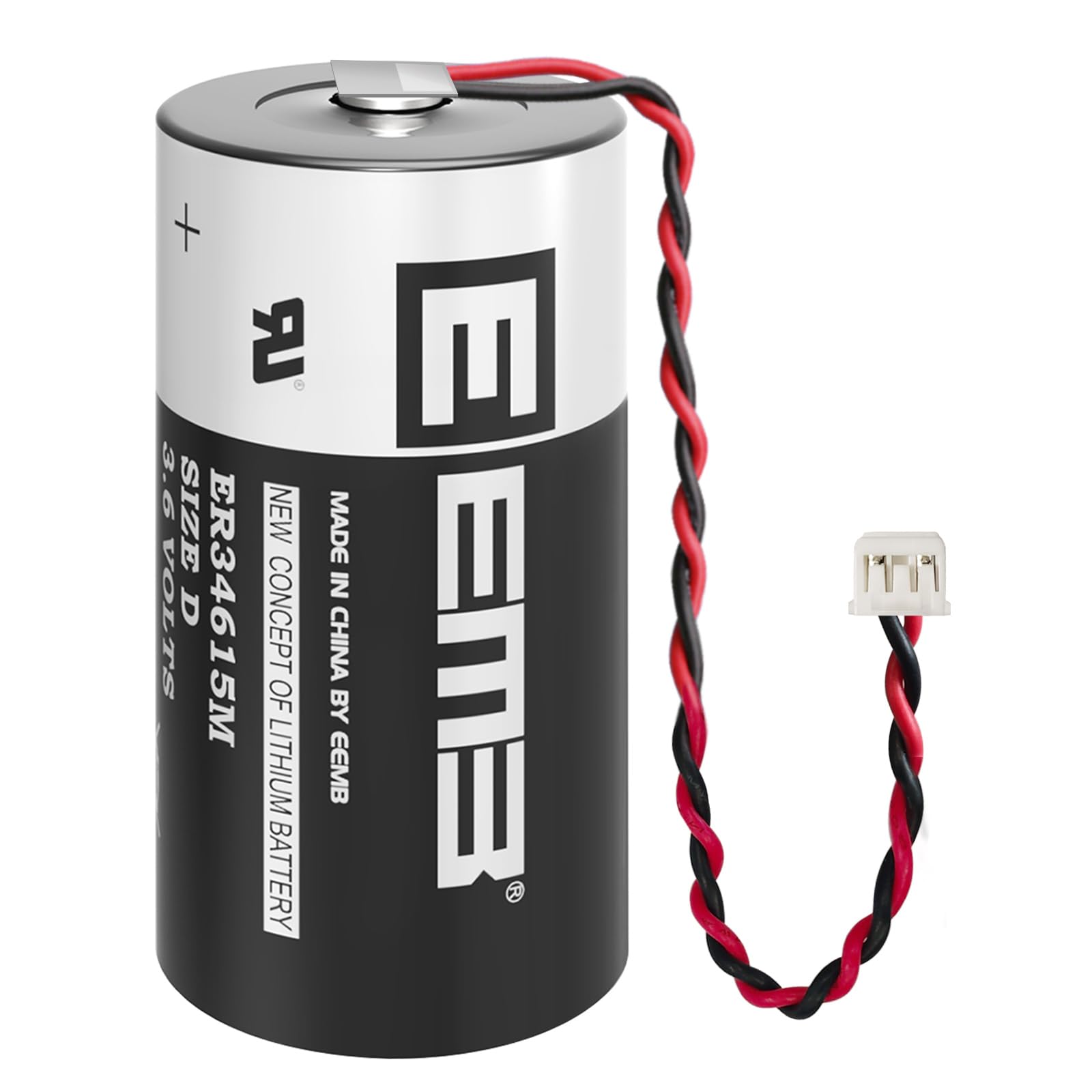 EEMB 3.6V Lithium D Batteries ER34615M-T1 D Size Li-SOCL₂ Battery Compatible with DSC WT4911 WT4911B WT8911 ALEXOR Wireless Outdoor Siren WT4911BATT