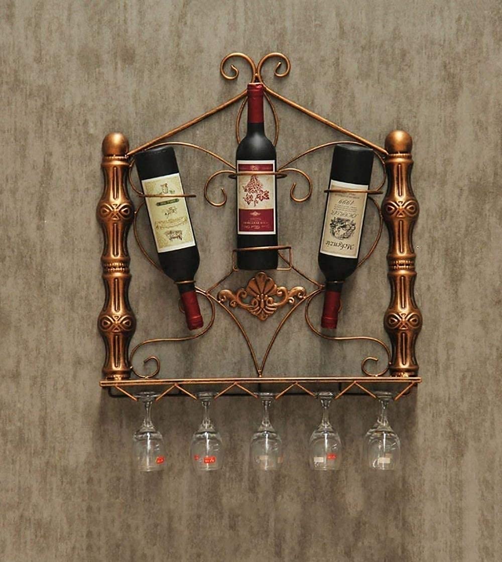 Casier à vin pour optimiser l'espace et ranger vos verres suspendus