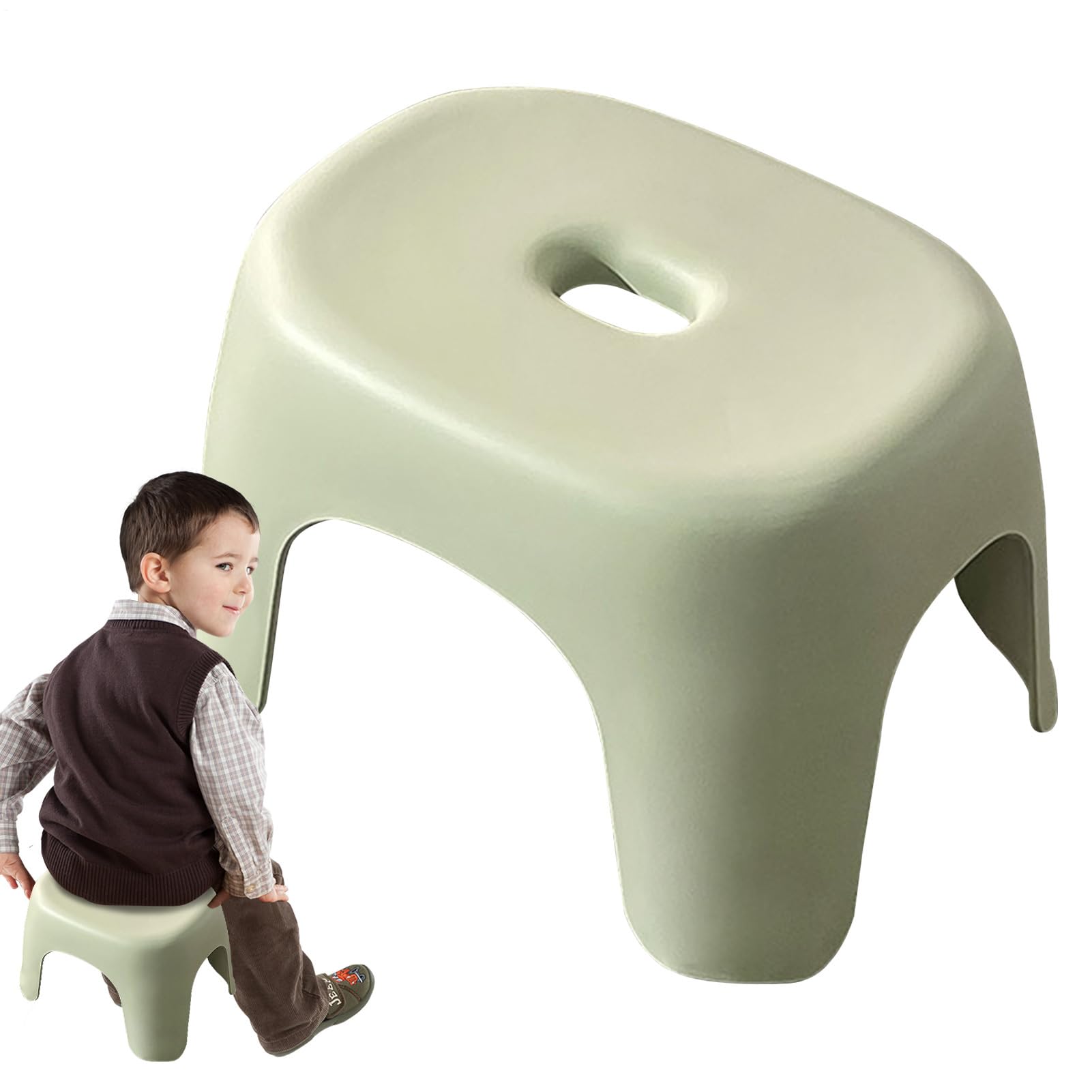 Tabouret de salle de bain antidérapant pour éviter les efforts