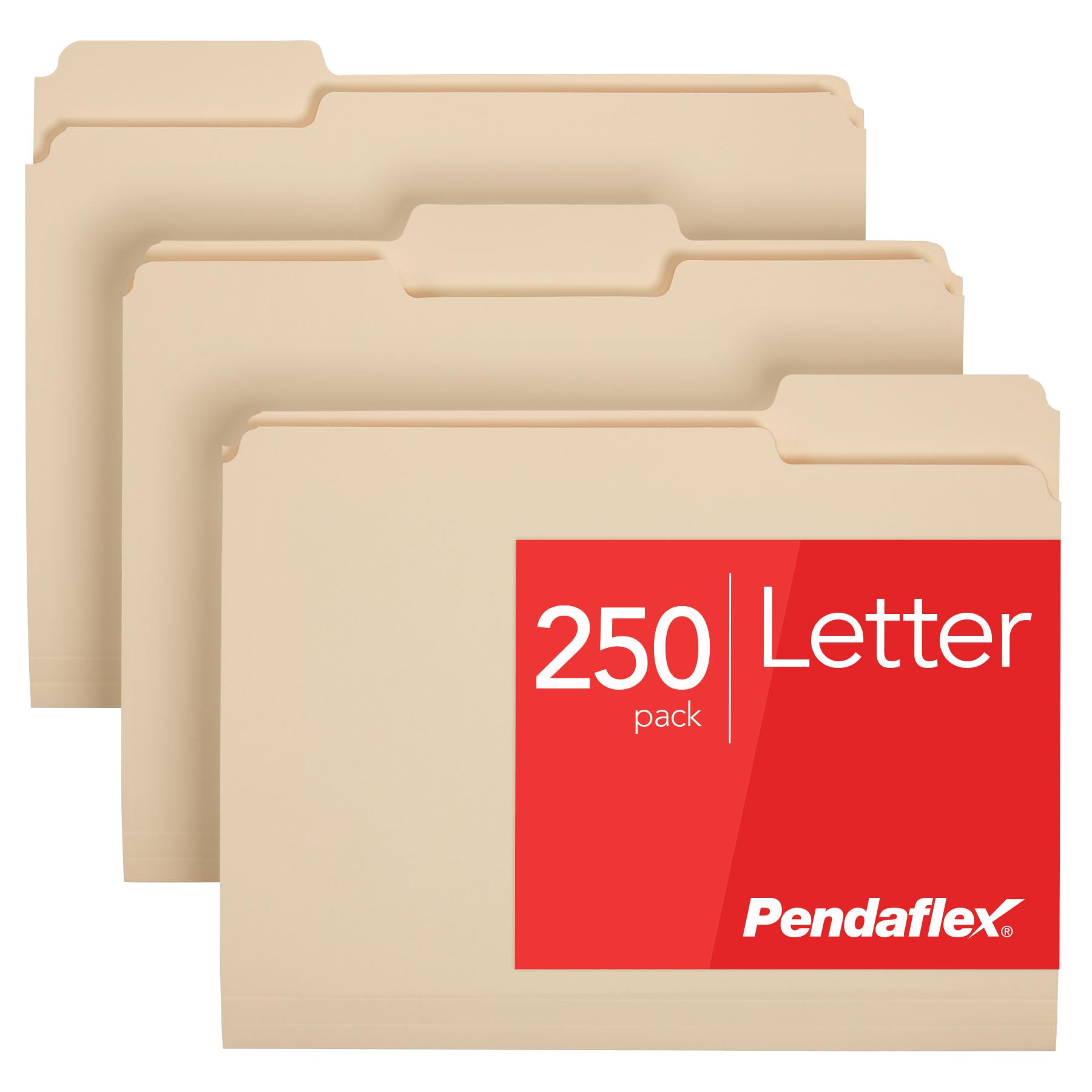 Pendaflex File Folders, 250-Pack