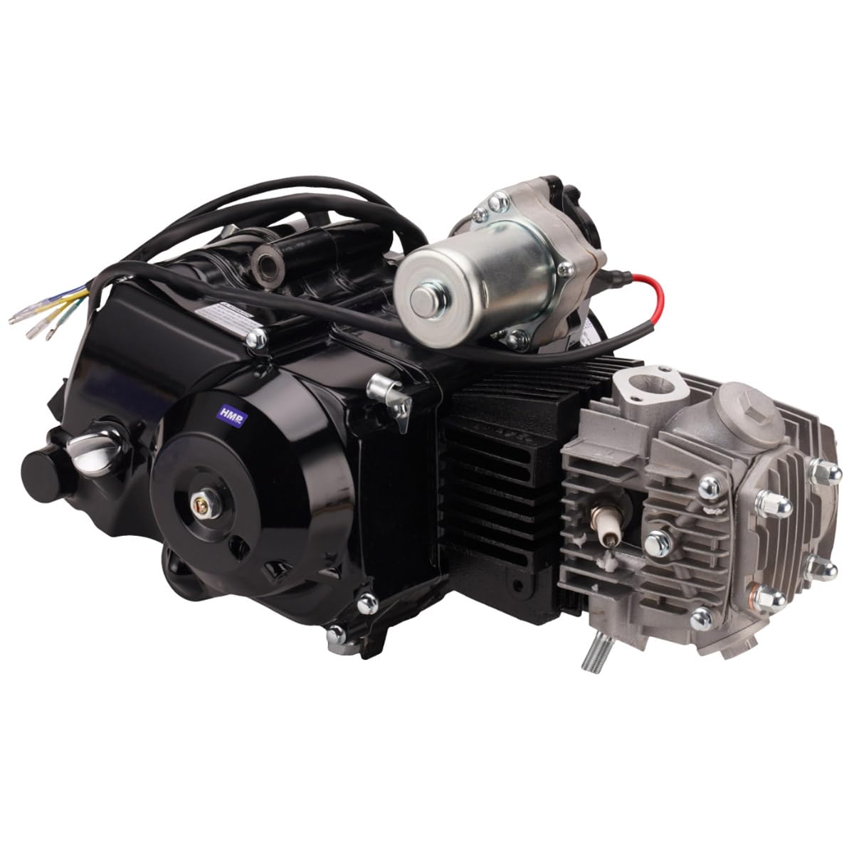 4 Takt Motor Set 125 CCM halbautomatik E Starter Rückwertsgang Luftgekühlt für ATV Quad