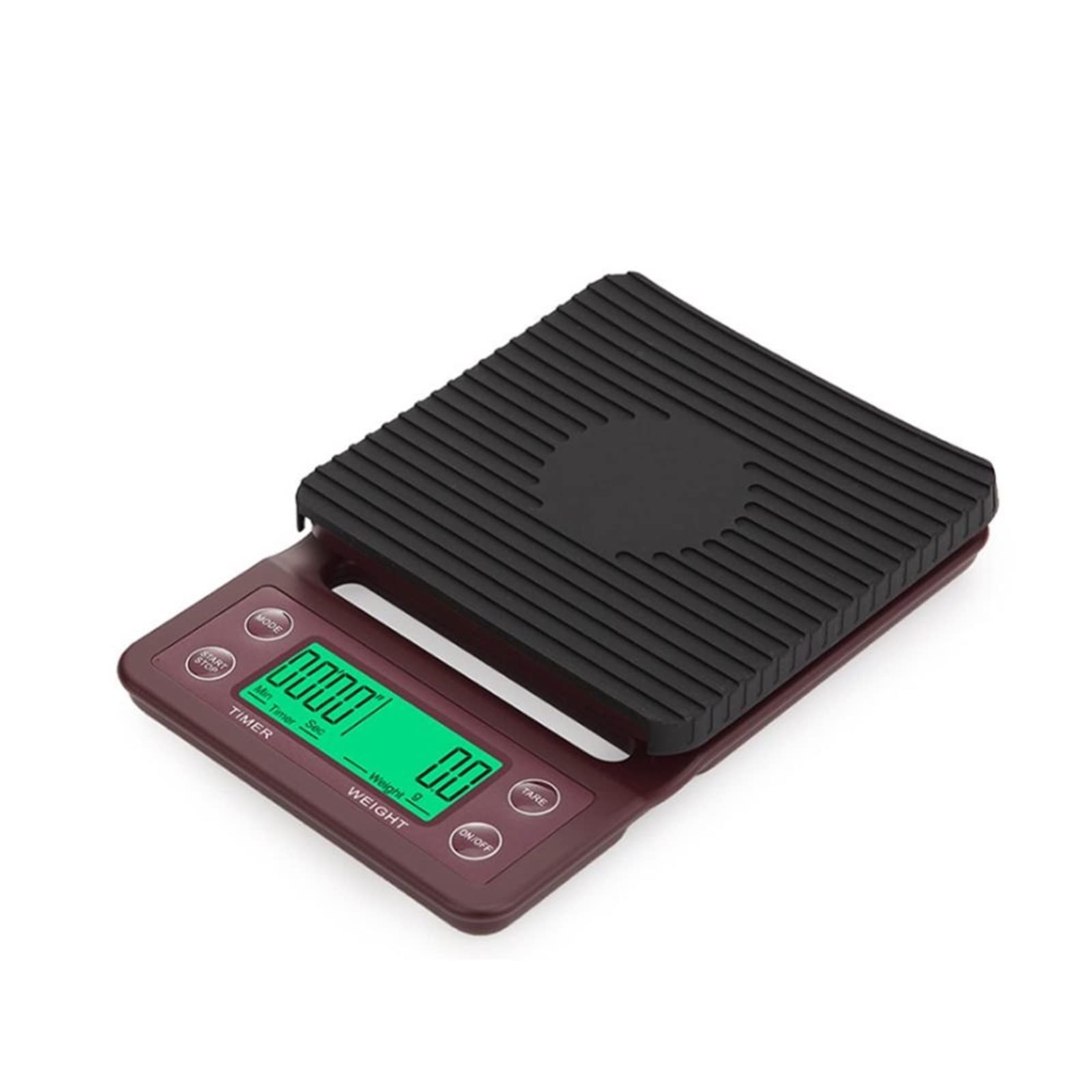 JINGYAN Kitchen Scale Hourglass with timer portable electronic digital high precision liquid crystal scale