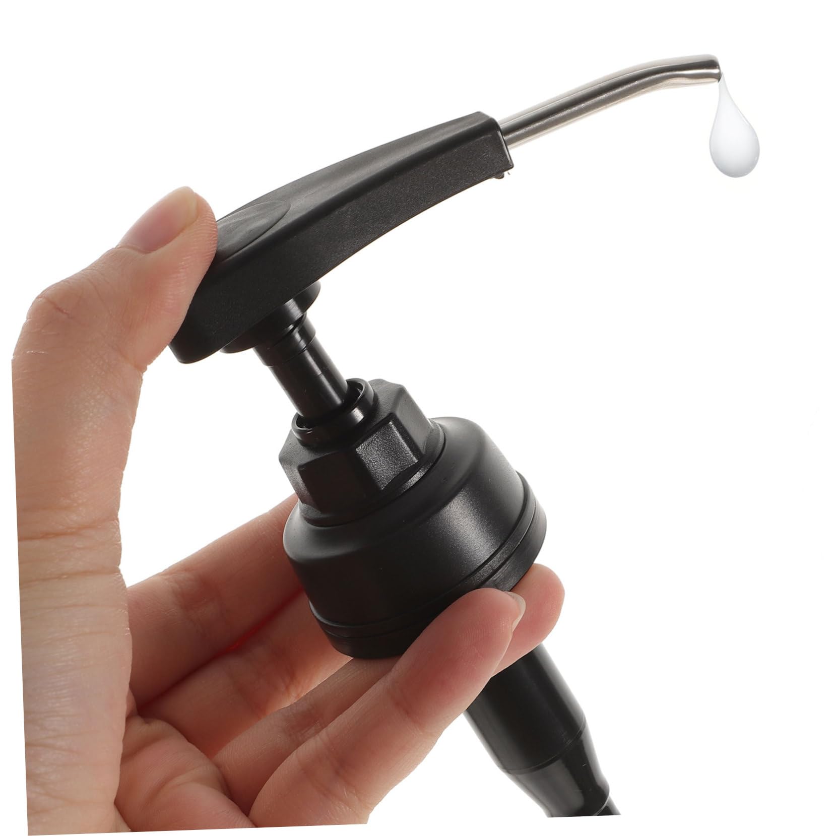 FUNOMOCYA Nozzle Pump for Condiment Bottles Ketchup Oyster Sauce Dispenser with Hoses for Easy Use and Installation for Sauces and Cooking Oils