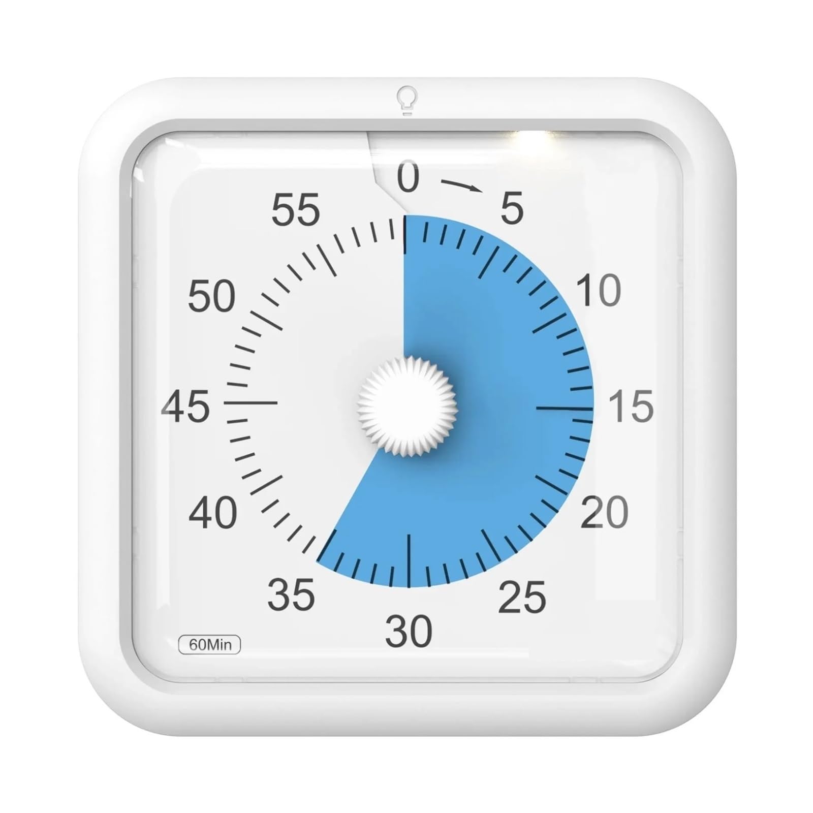 16cm Visual Timer Large 60 Minute Classroom Countdown For Kids And Educators Reliable Efficient(BLUE)