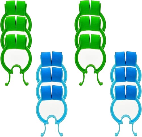 12 piezas de clip de parada de hemorragias nasales para epistaxis, tapón de sangrado nasal para tratamiento de clip nasal, abrazadera de nariz para