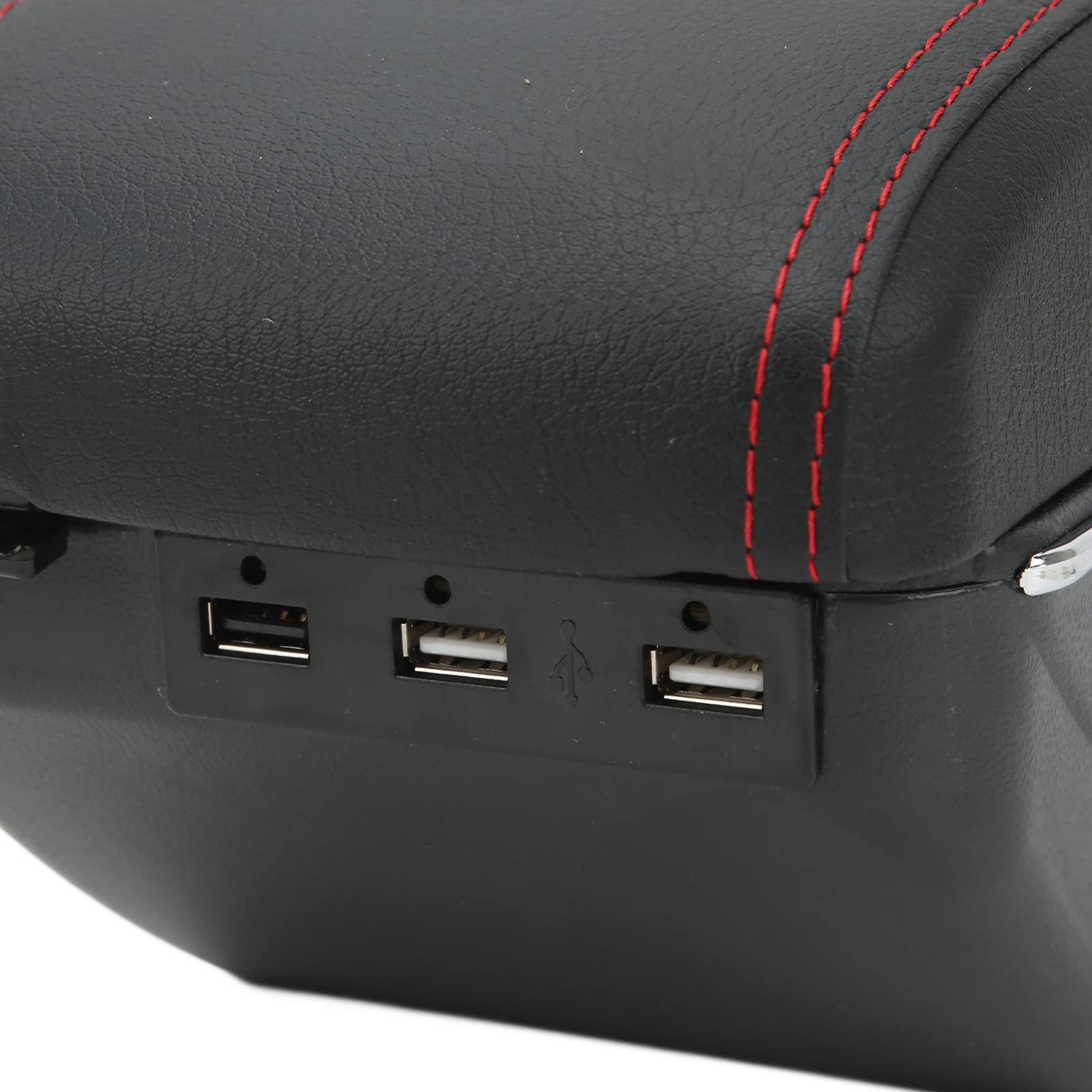 AMONIDA Premium Konsola środkowa Schowek w Podłokietniku z 7 Portami USB Pasuje do Eleganckiego Forda 08-18