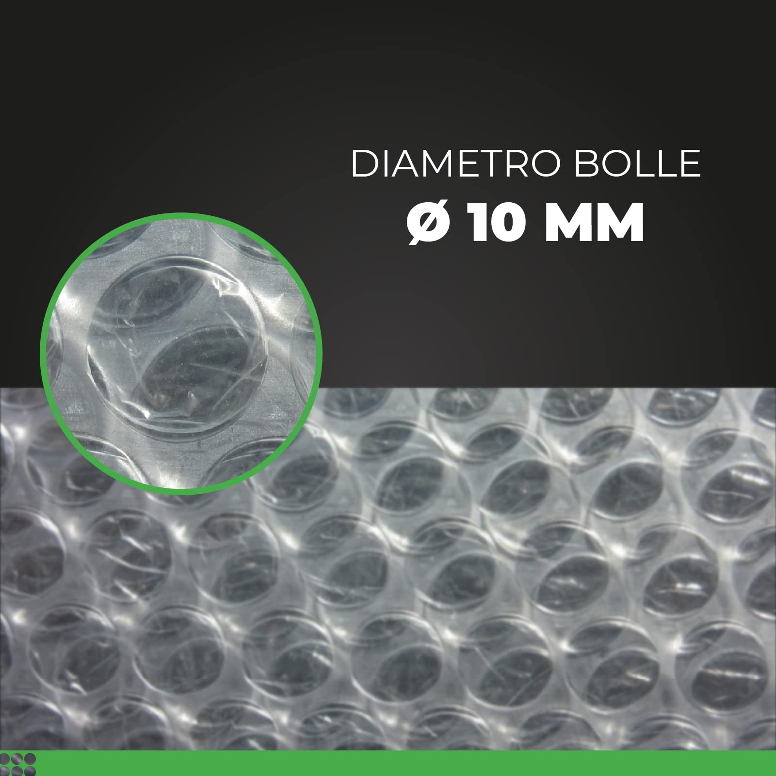 ImballaggiPer Rotolo Pluriball Media Resistenza 200cm x 150mt 80gr/mq, Bobina per Imballaggio e Spedizione, Ideale per Trasloco, Trasporto e Protezione Oggetti
