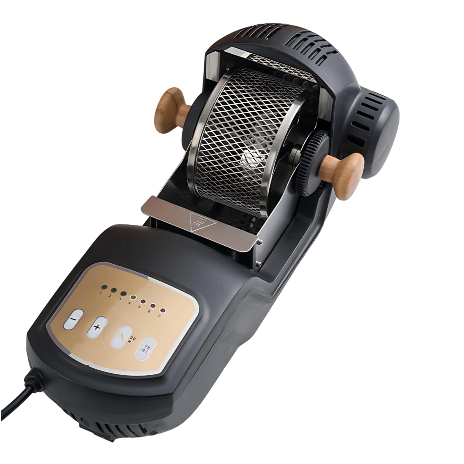 UPLTOE Electric Coffee Bean Roaster Machine, 1500W Air Coffee Roaster, 7 Adjustable Roast Levels, Mild to Extra Strong, 11–22 Min, for Roasting Coffee Beans