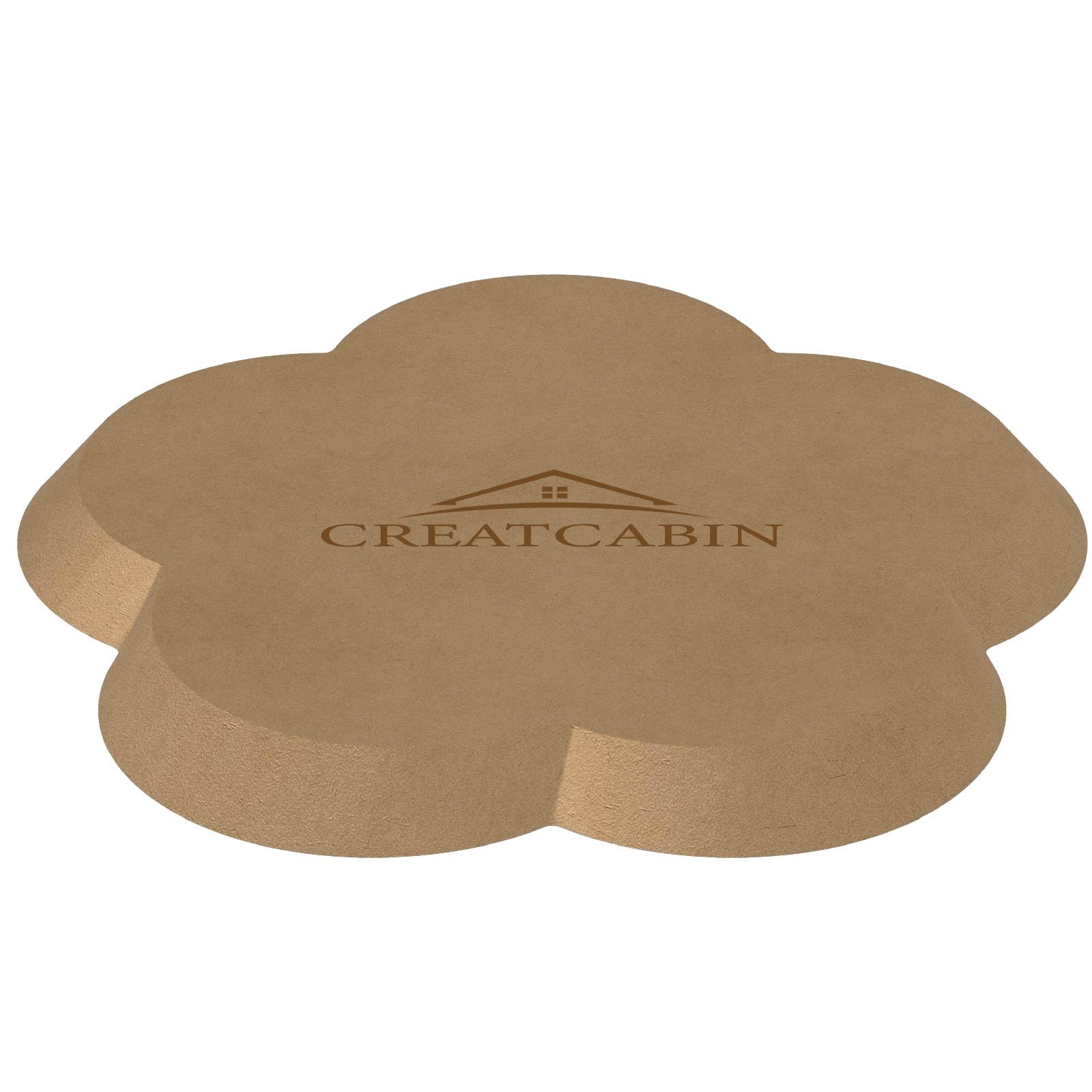 CREATCABIN Flower Pottery Molds Plate Forming Molds Wooden Ceramics Molds Plate Tray Molds Clay Tools Press Pottery Tools Clay Drying Board Ceramic Slump Molds for Making Handbuilding Plates 6x6Inch