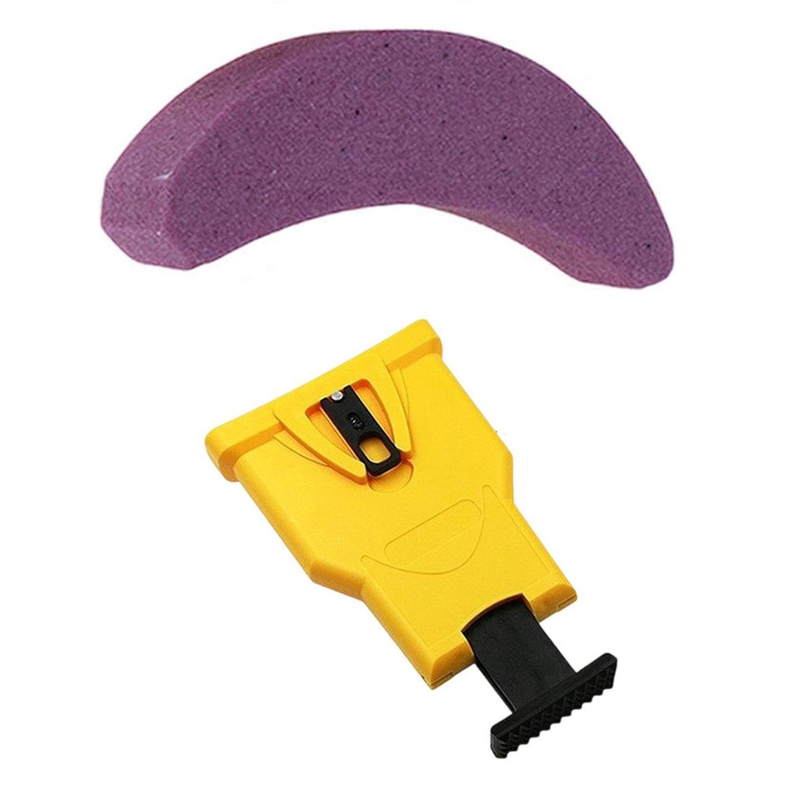 Chainsaw Teeth Sharpener Woodworkings Lawn Outdoor Universal with Whetstones Kraft Box-image-44