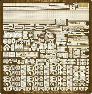 White Ensign Models 1/700 New Orleans Class Cruiser Photoetch Enhancement Parts