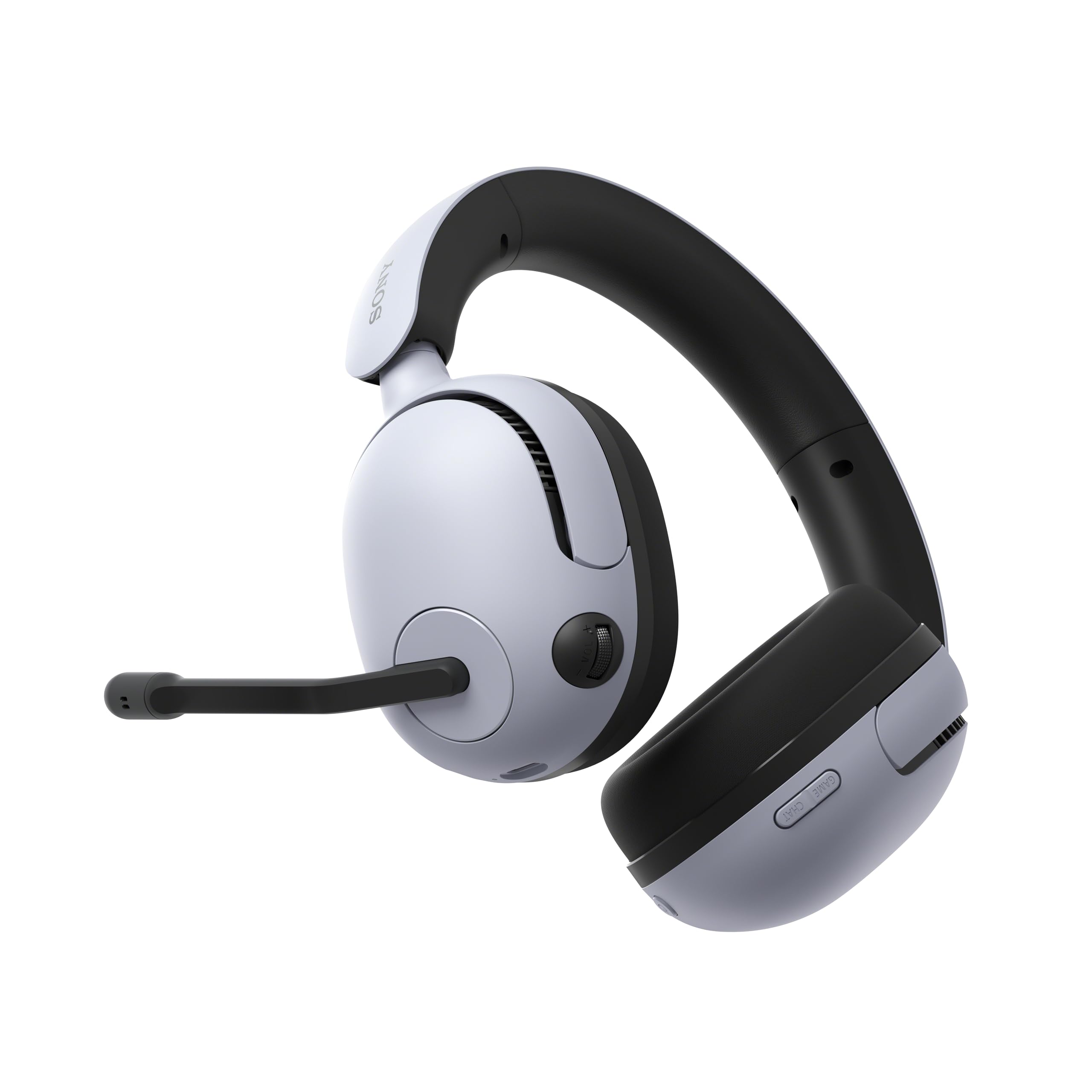 Sony INZONE H5 - Cuffie gaming wireless, Suono spaziale 360°, Batteria 28h, Microfono AI, Compatibili PC PS5, Bianco