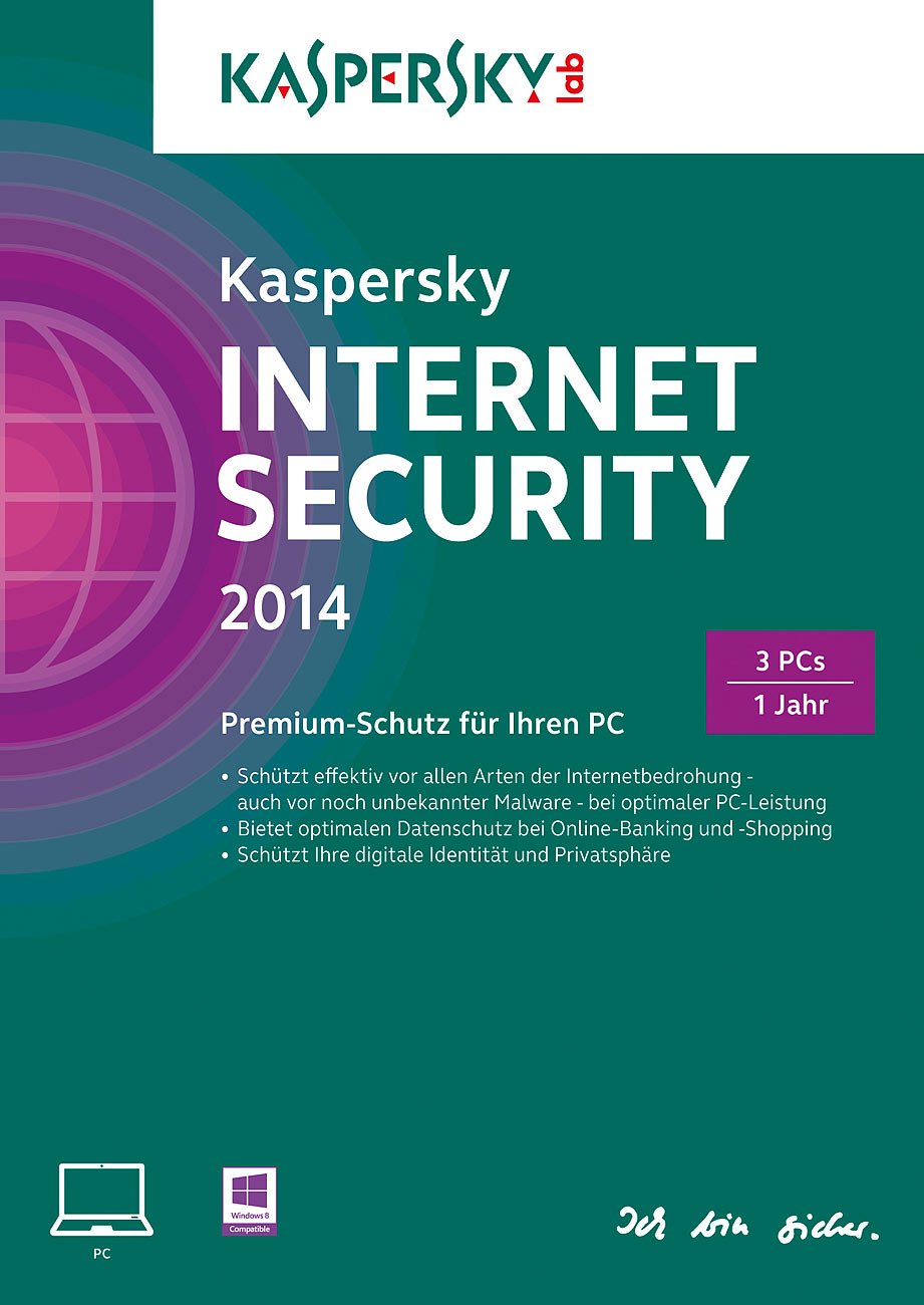 Kaspersky Internet Security 2014 - 3 PCs