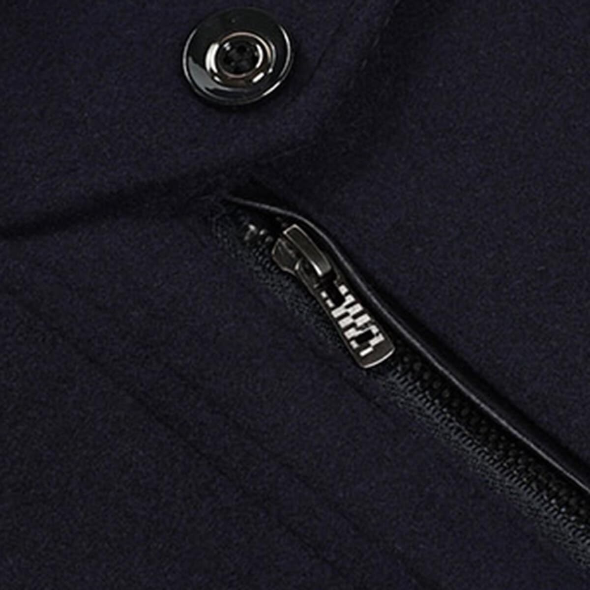 Allthemen Trench Corto Invernale da Uomo Trench di Lana Cappotto Spessa e Sottile Soprabito Parka Giacca a vento Giacca con risvolto