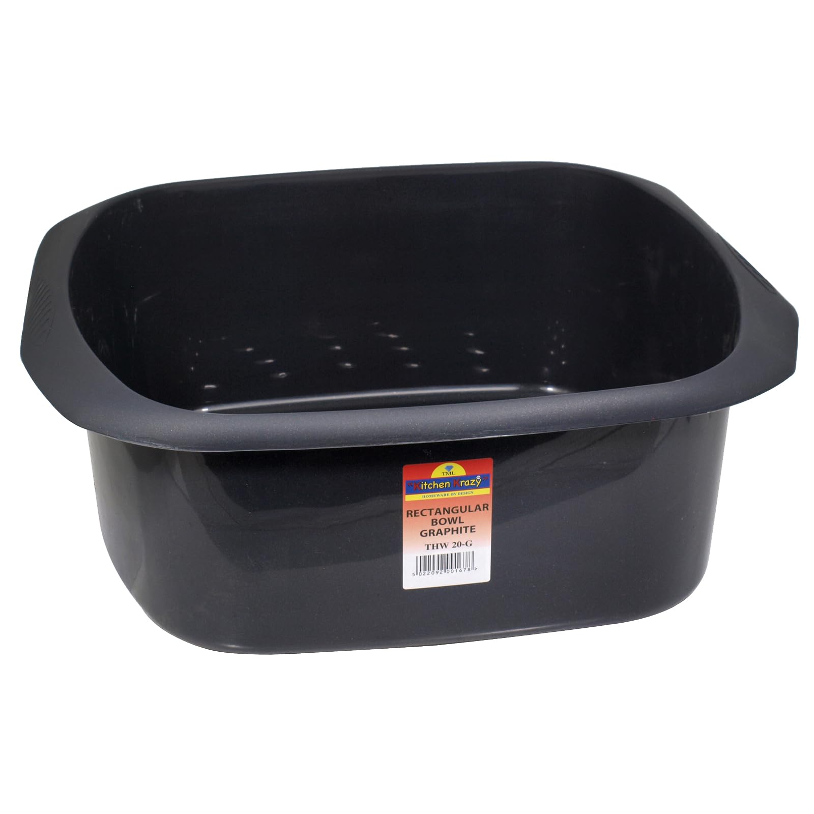 Tml Graphite 11L Litre Rectangular Washing Up Bowl Brand New Fast Postage