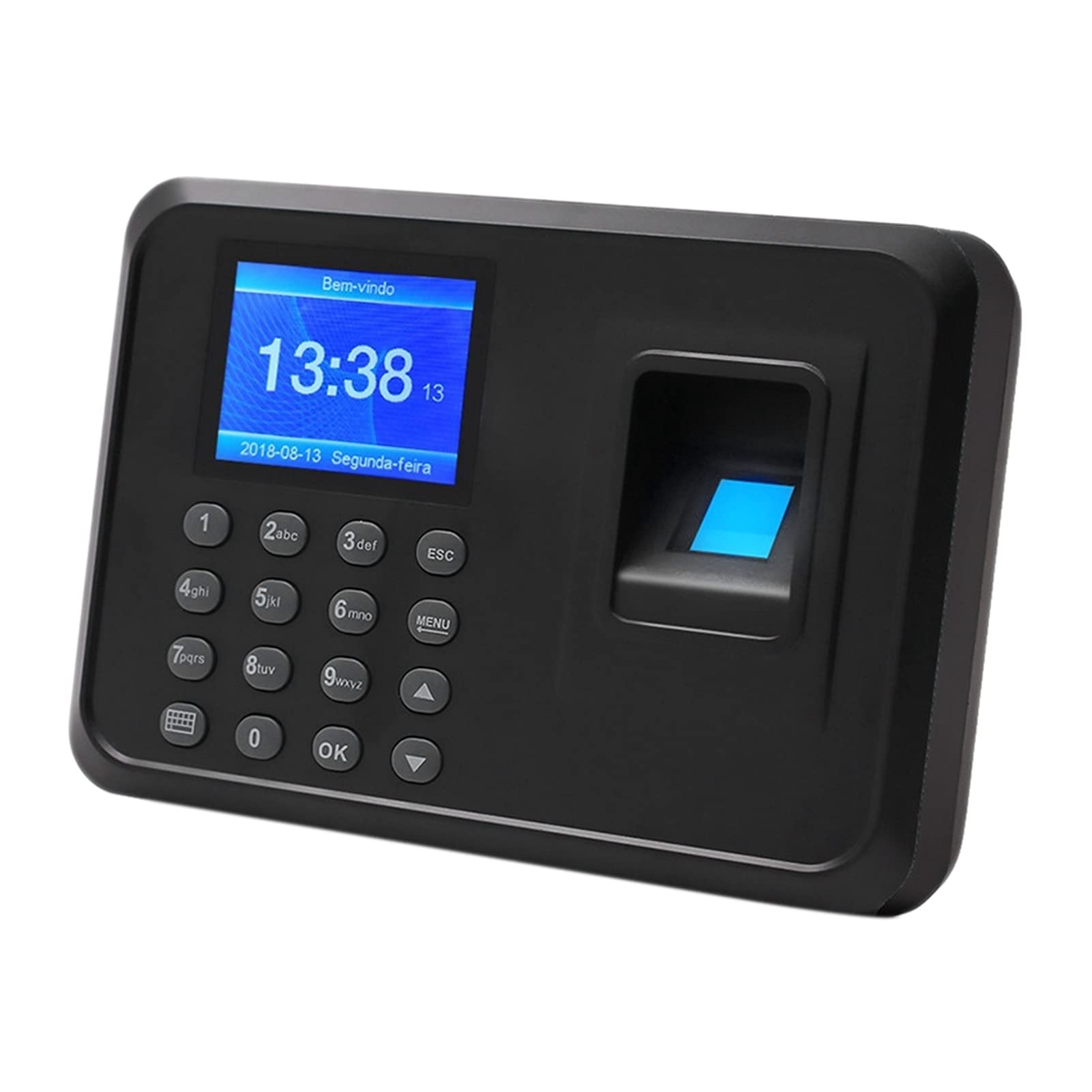 Taktowanie w Maszynie, Wielojęzyczny Hasło FingerPrint Hasło Obecność Czas Obecność 2,4 cala Ekran LCD może pobierać dane za pomocą dysku U
