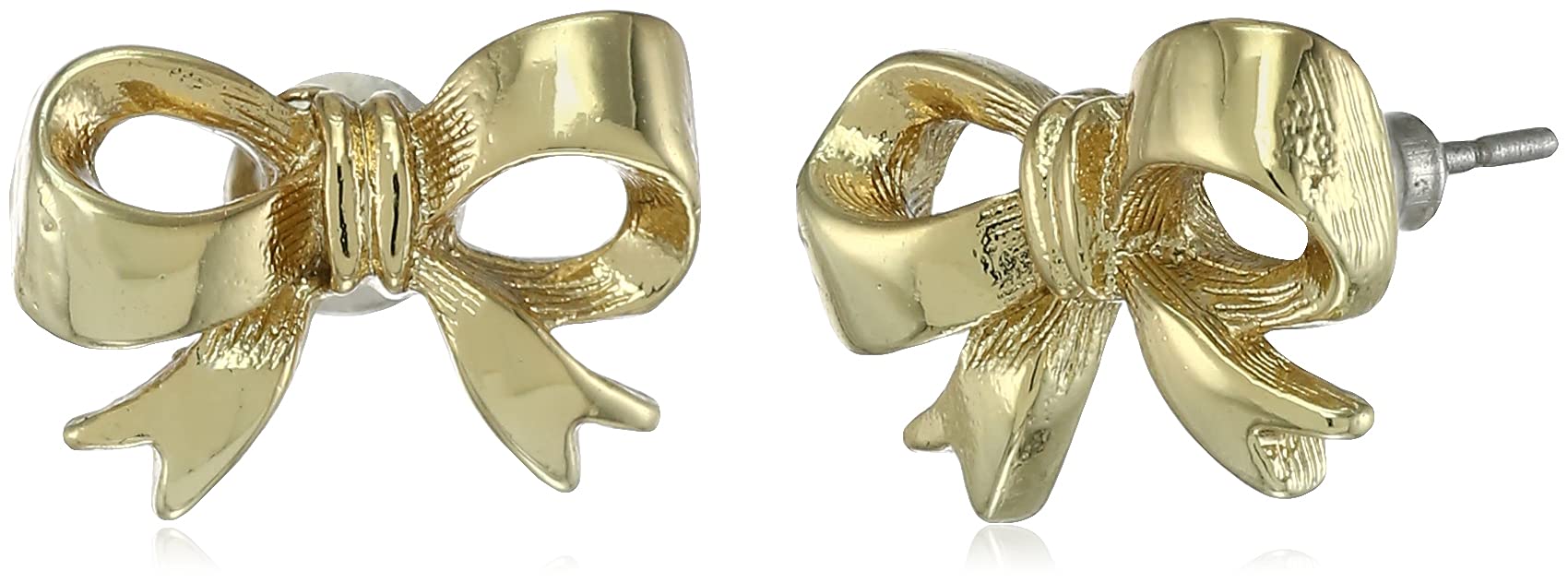 Estele 24kt Gold Plated Royal Bow Stud Earring for Women (B095CPB8DP) Amazon Price History, Amazon Price Tracker