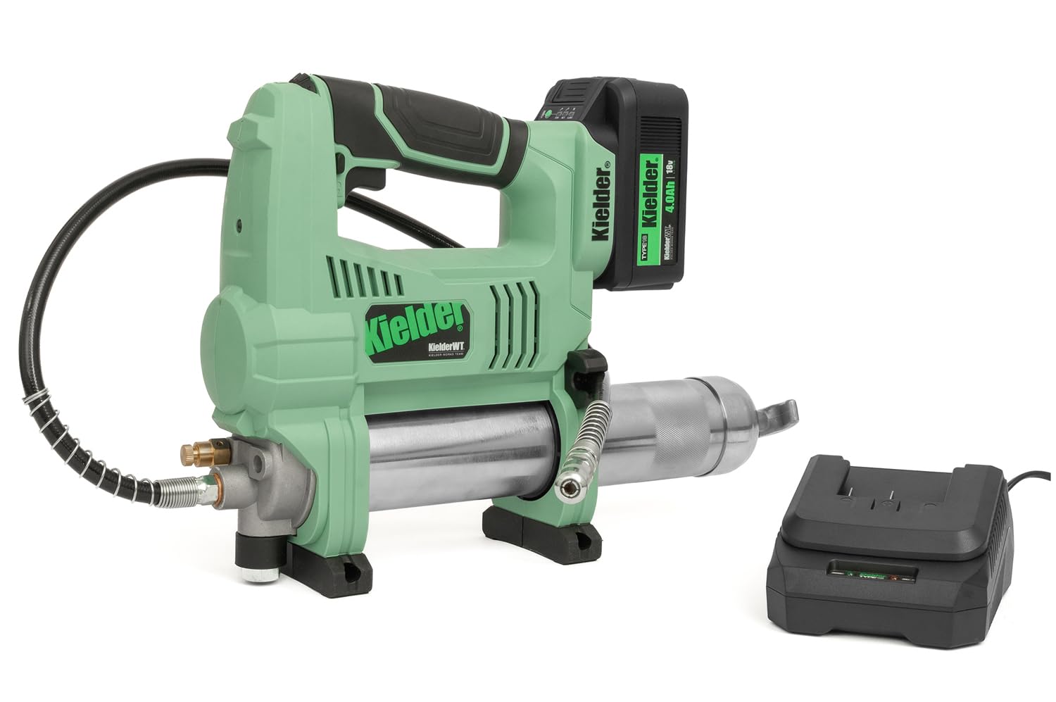 Kielder Kwt-555-01 Type18 18V Grease Gun With 4Ah Battery (Kit) from B&Q