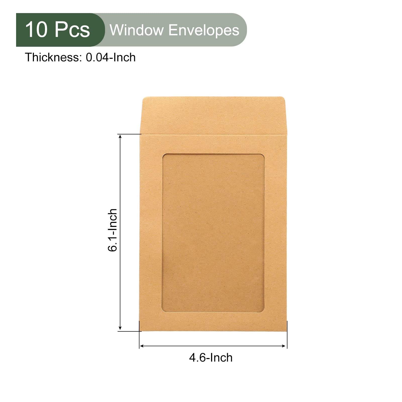 Sold】☆ポケット付き丸窓封筒No.62☆おすそ分けファイル☆Libe