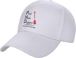 COSIUOS Basecap PHD Post Hole Digger Baseball Cap benutzerdefinierte Hut Snapback Cap Hüte für Männer Frauen