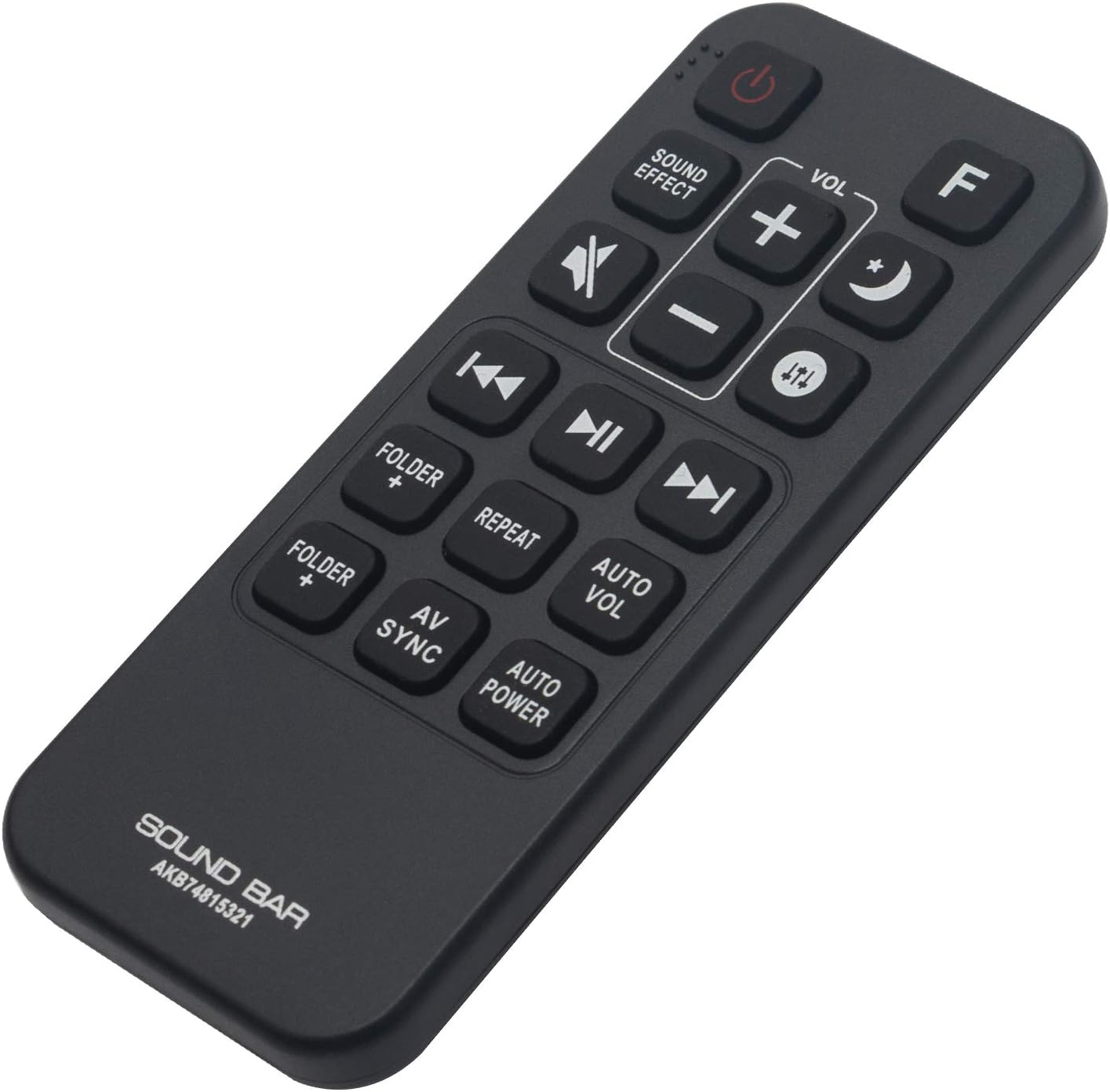 ALLIMITY AKB74815321 Remote Control Replace for LG Soundbar SH5 SH5B SJ5 SJ5B SJ5Y SPJ5B-W, Black - Image 4
