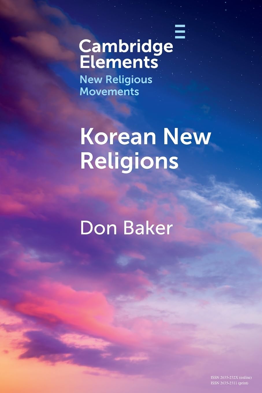 Korean New Religions Baker Paperback Cambridge University Press 9781009614757