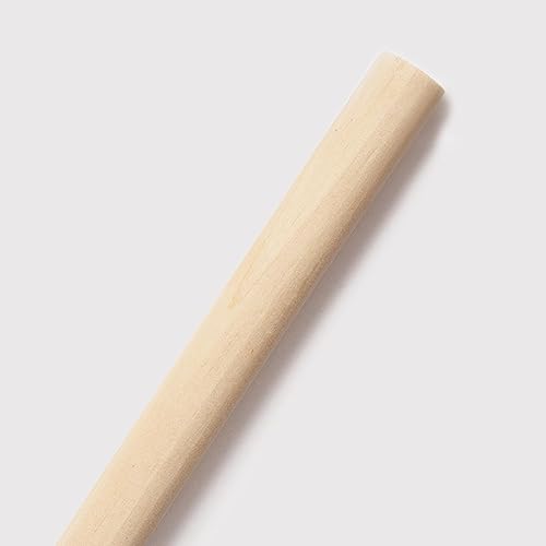 Miniatura 1 de Keyaiira - Wooden Dowel rods in Birch & Walnut Wood Unfinished Hardwood Sticks -use for leather home decor Curtain rod, Ceiling & Suspension Straps,