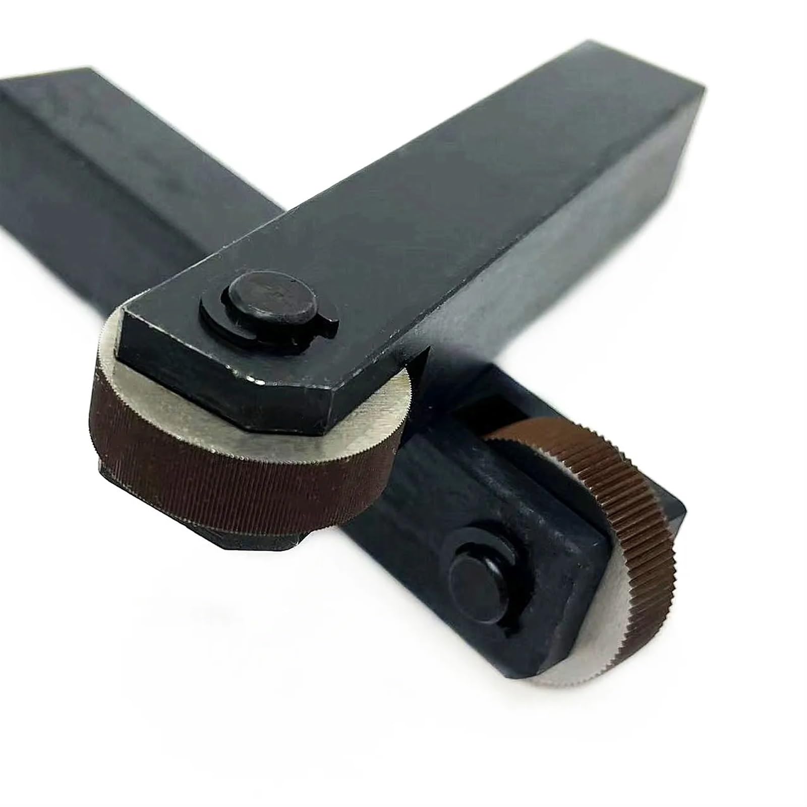 Koło radełkowane, Narzędzie do radełkowania prostego HSS Stalowe podwójne koło Pojedyncze koło Wiele rozmiarów(Double Wheel 0.6mm)