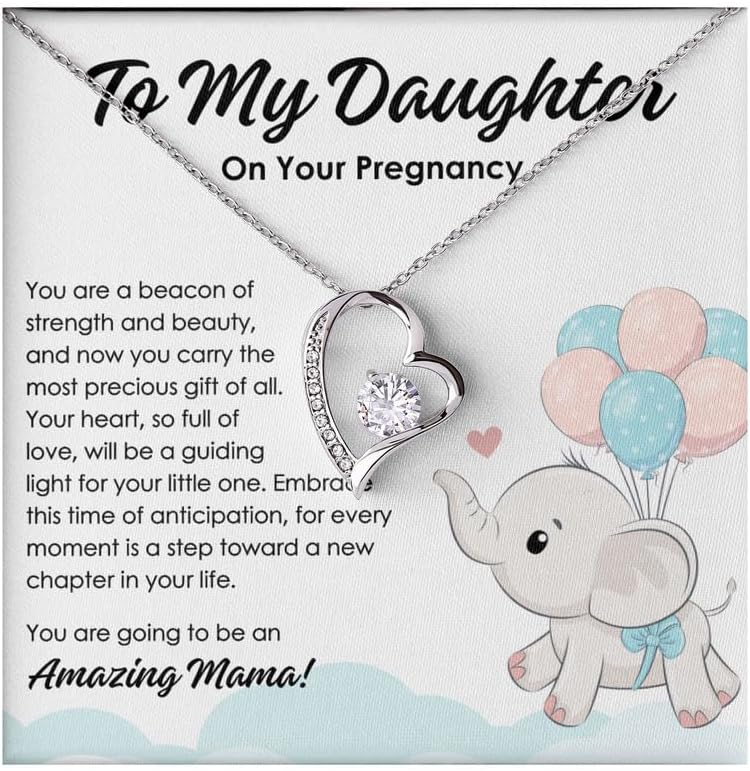 Banquet Server Necklace Message Card Box Forever Love Standard - We Don't Always Remember - Appreciation F&B Industry Retirement Coworker