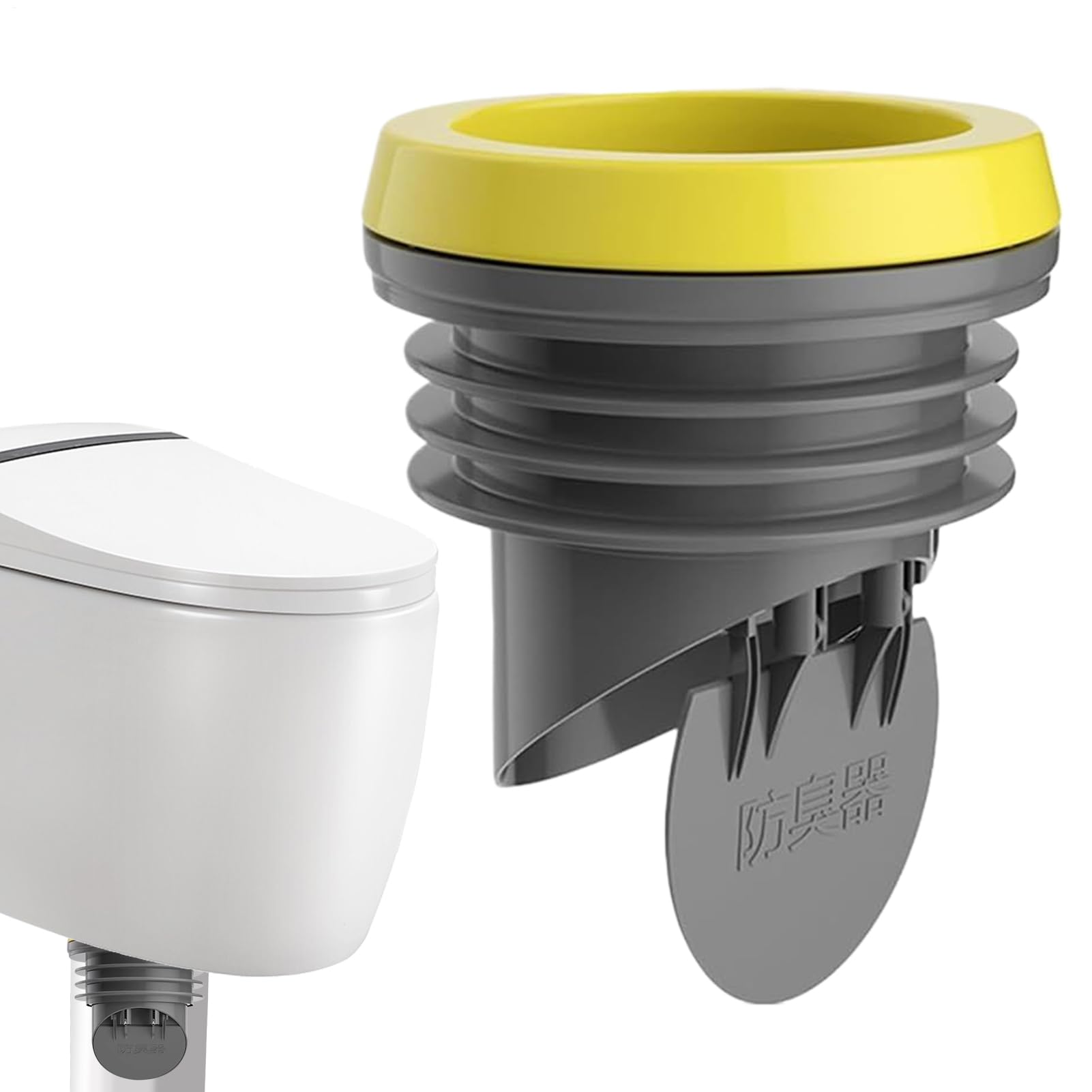 Cubierta De La Brida Del Inodoro,Válvula De Repuesto Engrosada Resistente Al Agua - Anillo De Sellado Para La Brida Del Inodoro - Para Reparación Y Mantenimiento De Baño Hogar Cocina Interior