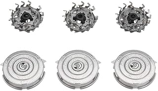 3PCS Shaver Head HQ9 Replacement for Razor Blade HQ9100 HQ9140 HQ9160 HQ9170 HQ8240 HQ8140 PT920CC PT925 AT940 AT9218140XL 8150XL 8160XL