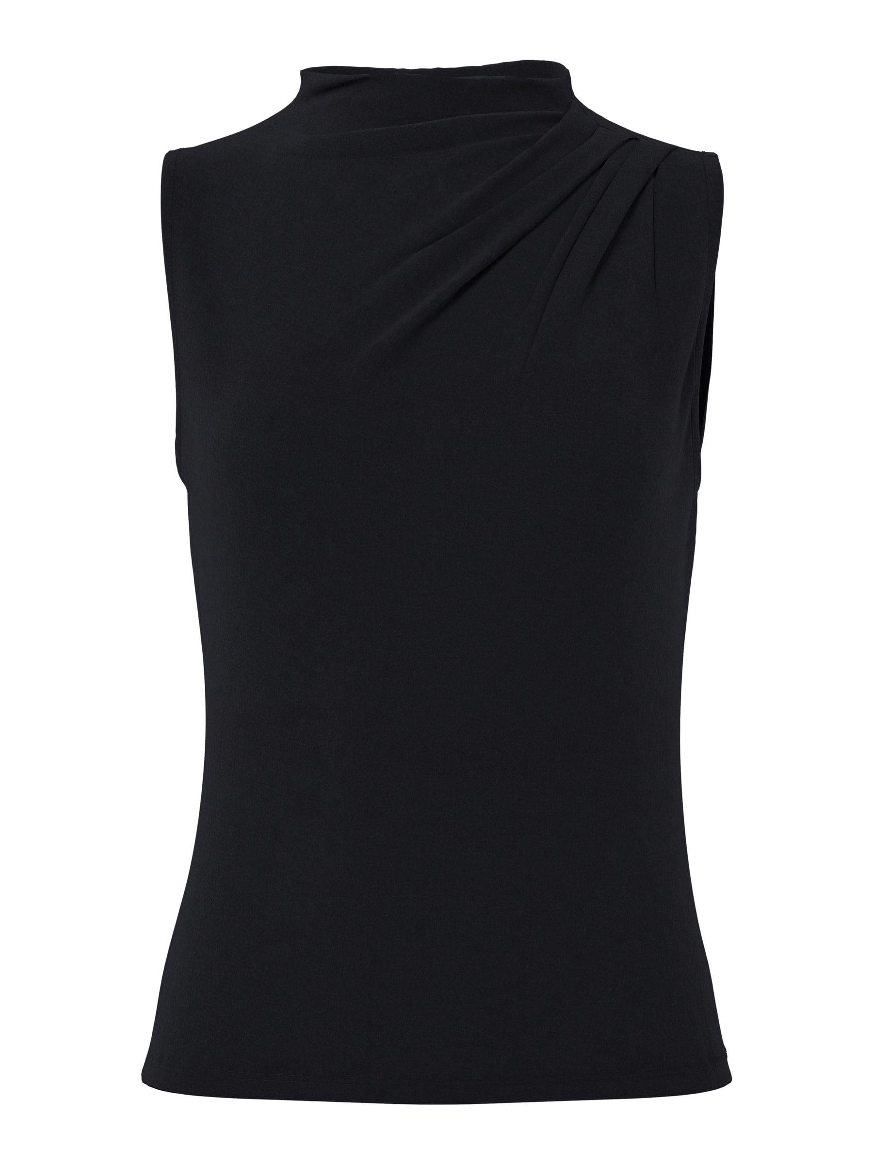 Pieces Women's Black Madison Drape Ld63 in Size 12, Sports Direct