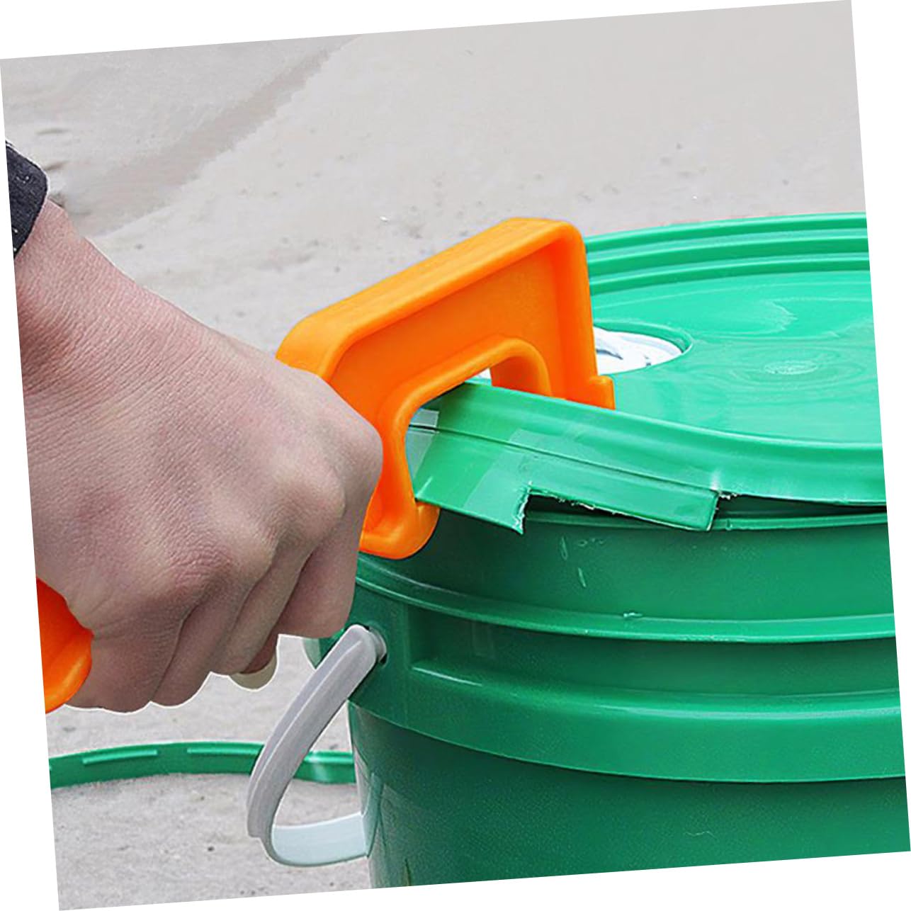 10pcs Ergonomic Paint Can Lid Opener Tool Bucket Lid Wrench Bung Wrench Reusable Sturdy Easy Hang
