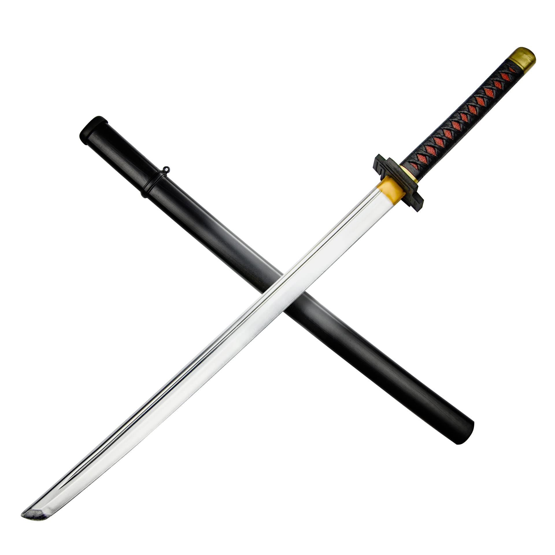 Kingmart 39 Inch Samurai Foam Sword with Plastic Scabbard Cosplay