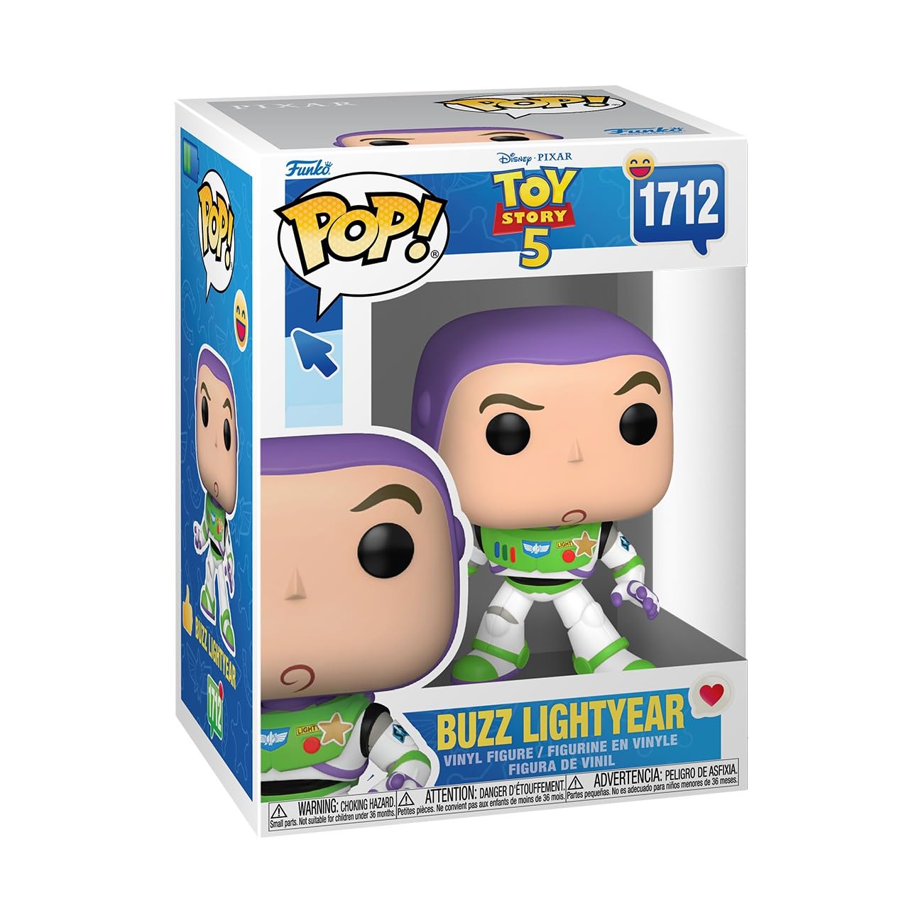 Funko POP! Disney: Toy Story 5 - Buzz Lightyear - Collectable Vinyl Figure - Gift Idea - Official Merchandise - Toys For Kids & Adults - Model Figure for Collectors and Display
