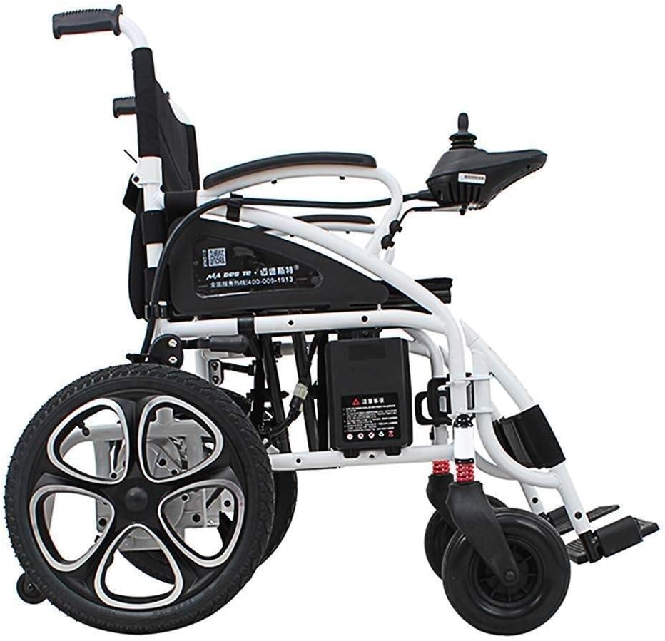 ZTHUAYUAN wheelchairs Compact Foldable Off Power Assist Motorized Wheelchair, Lightweight Folding Carry Electric wheelchairs, Motorized wheelchairs, Motorized wheelchairs 2 * 250 fold : Health & Household