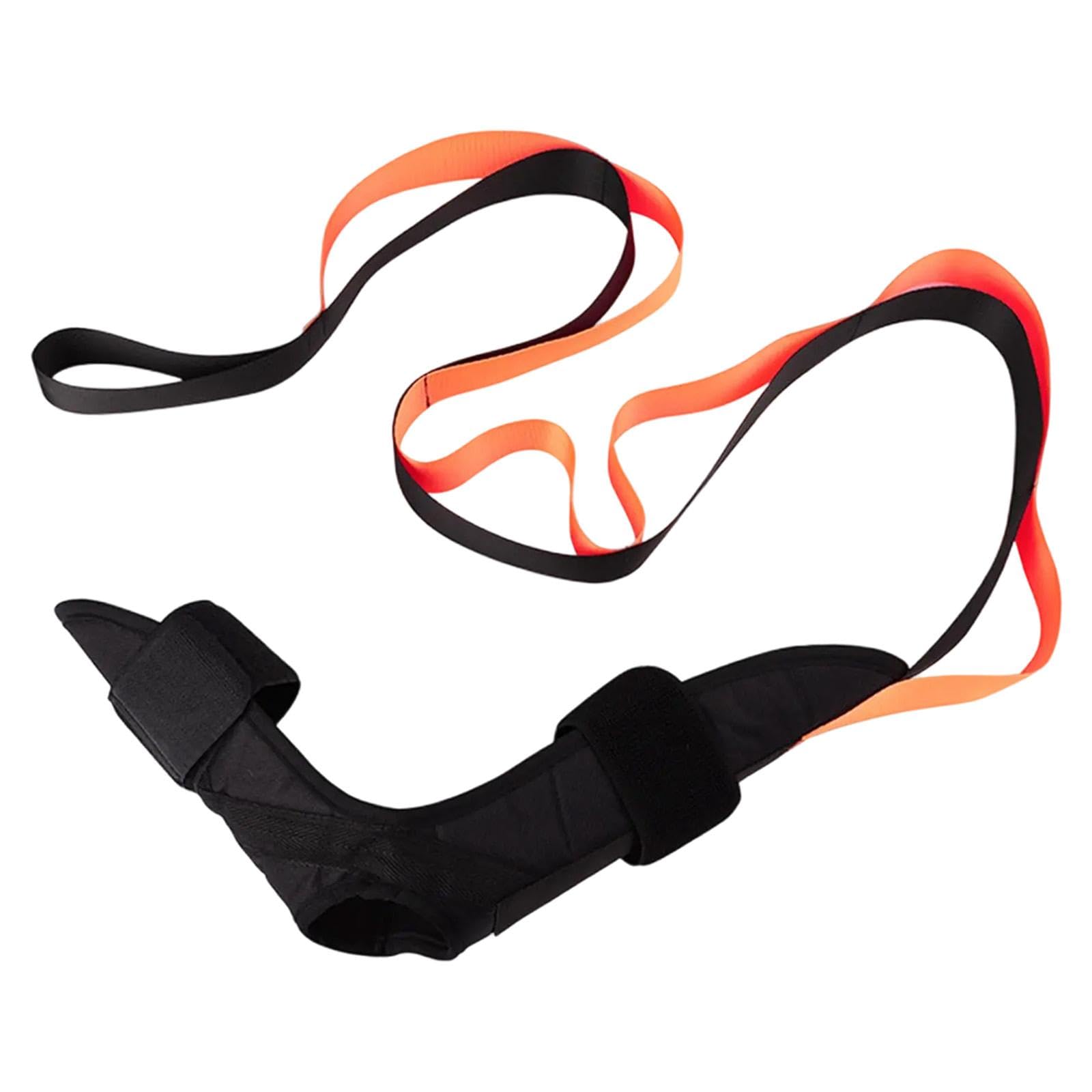 Foot and Calf Stretcher Exercise with Loops 47 inch for Ankle Waist Ligament|Sporting Goods|Fitness, Running & Yoga|Yoga & Pilates|Yoga Straps-image-48