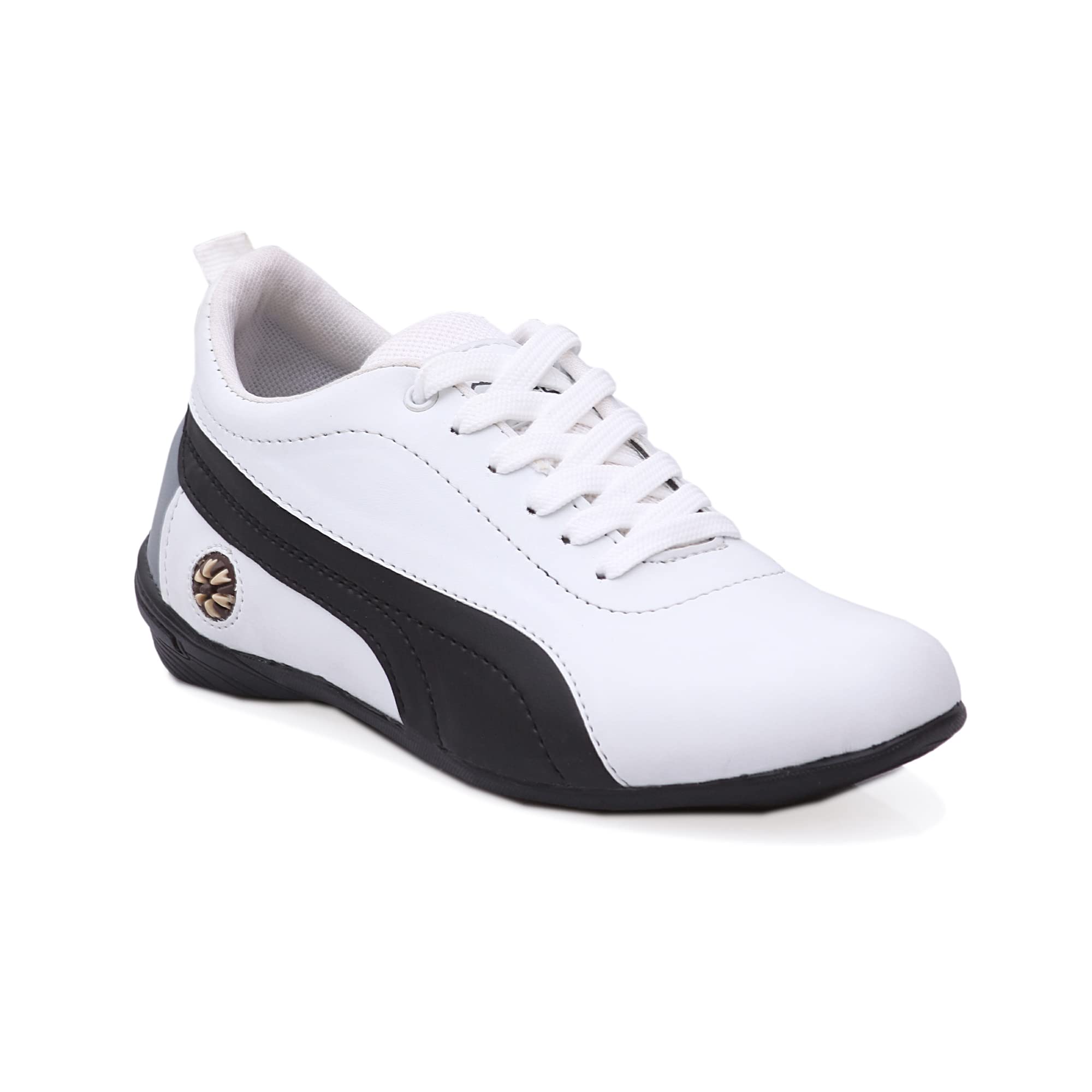 See full amazon price history chart for ARAGATS Mens White Synthetic Leather Comfortable Lace-Up Sports Shoes 8 ARAGATS Mens White Synthetic Leather Comfortable Lace-Up Sports Shoes 8 (B0CDQB9ZY7) Amazon Price History, Amazon Price Tracker