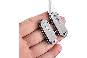 Mini Folding Pocket Knife EDC, Small Box Cutter Knife